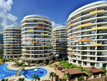 Elegant furnished apartment 1+1, 65m², in a premium complex in Alanya - Cikcilli-id-2431-photo-1
