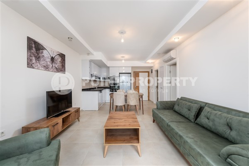 Элегантная меблированная квартира 1+1, 65м², в комплексе премиум класса в районе Алании – Джикджилли-id-2431-фото-2