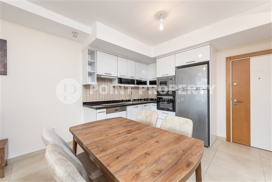 Элегантная меблированная квартира 1+1, 65м², в комплексе премиум класса в районе Алании – Джикджилли-id-2431-фото-4