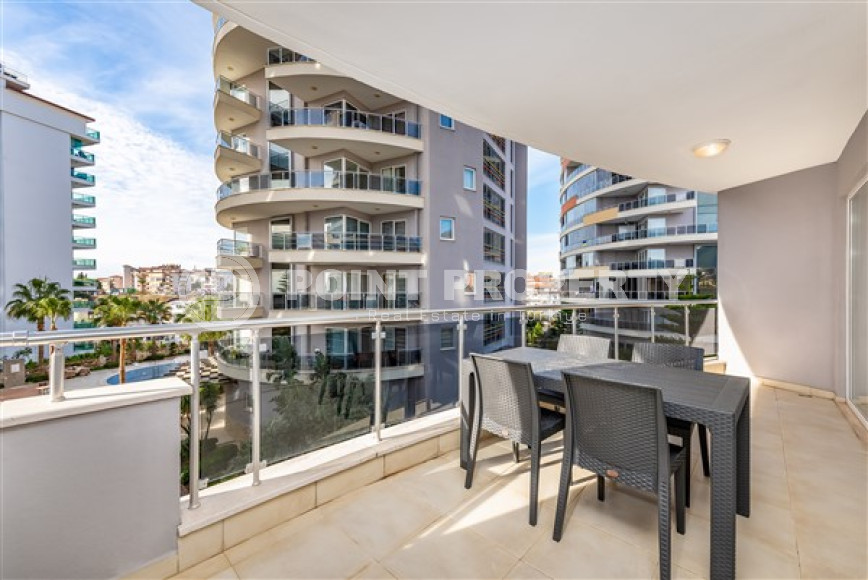 Элегантная меблированная квартира 1+1, 65м², в комплексе премиум класса в районе Алании – Джикджилли-id-2431-фото-8