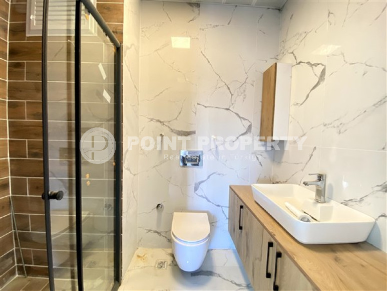 New four-room apartment, 135m², in a complex with a swimming pool in the mountains of Alanya, 3000m from the sea.-id-2432-photo-9