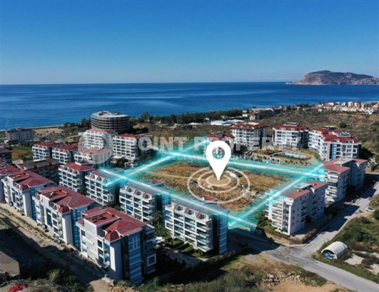 Новая квартира с одной спальней, 65м², в элитном комплексе в 100 метрах от моря в районе Кестель-id-2433-фото-15