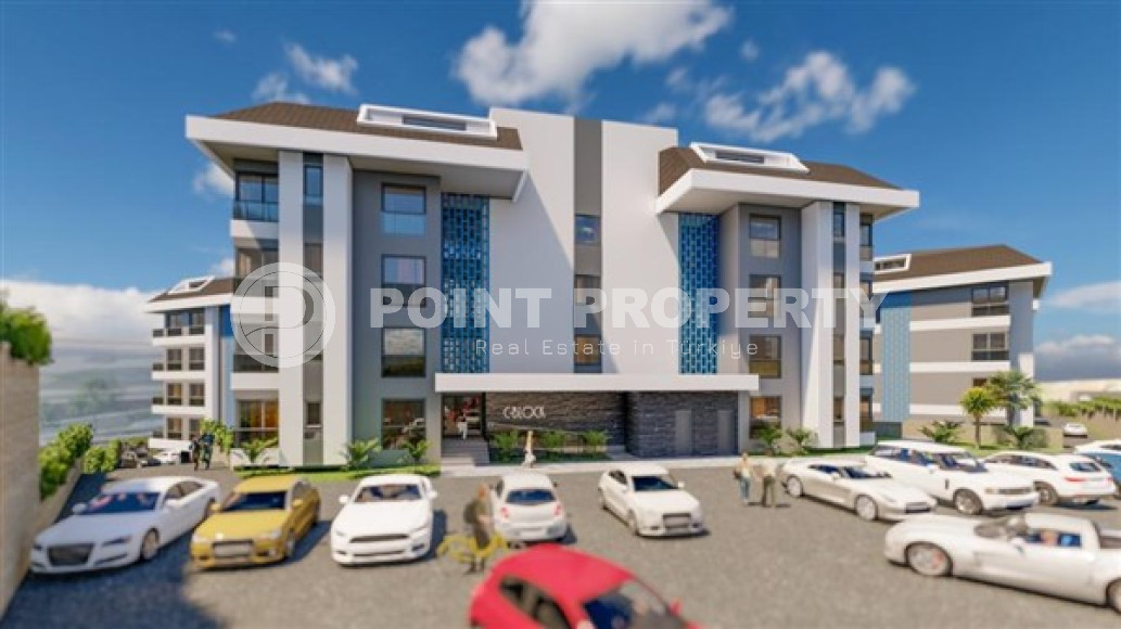 Новая квартира с одной спальней, 65м², в элитном комплексе в 100 метрах от моря в районе Кестель-id-2433-фото-20