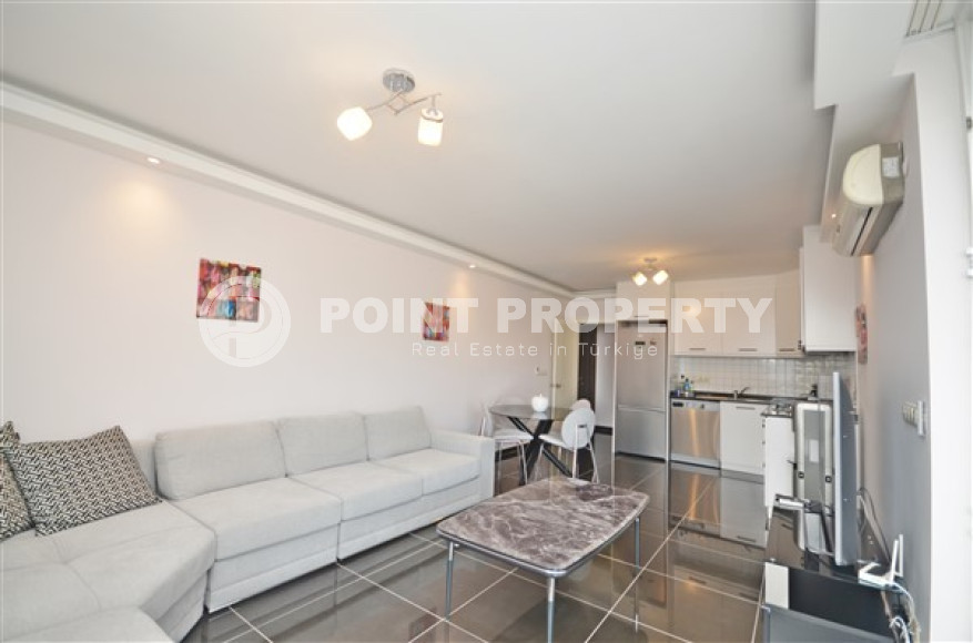 Апартаменты с двумя спальнями, 110м², в 200м от моря в элитном районе Каргыджак, Алания-id-2434-фото-4