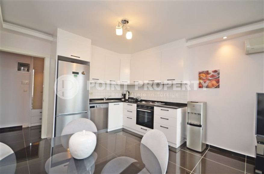 Апартаменты с двумя спальнями, 110м², в 200м от моря в элитном районе Каргыджак, Алания-id-2434-фото-6