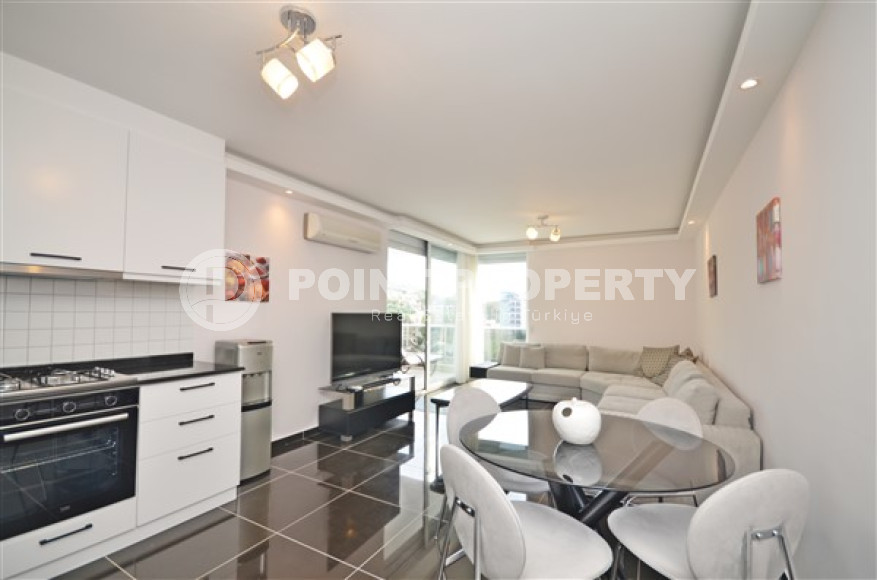 Апартаменты с двумя спальнями, 110м², в 200м от моря в элитном районе Каргыджак, Алания-id-2434-фото-7