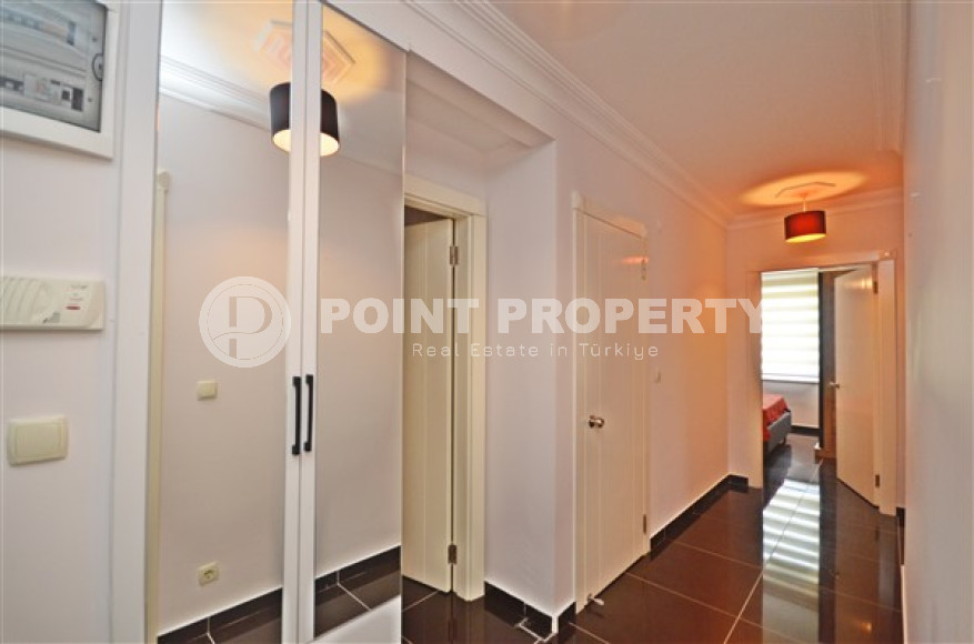 Апартаменты с двумя спальнями, 110м², в 200м от моря в элитном районе Каргыджак, Алания-id-2434-фото-13