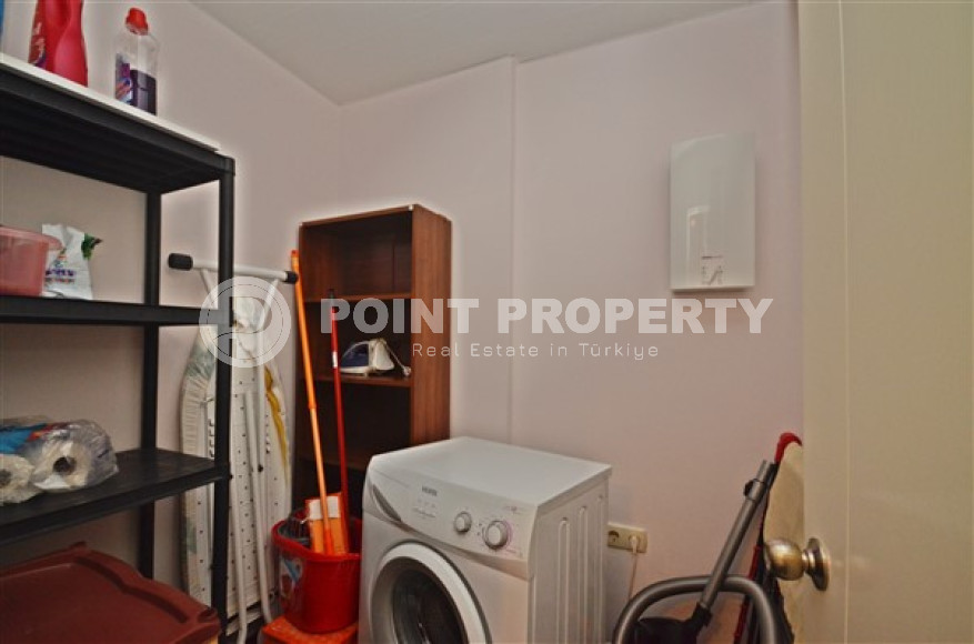 Апартаменты с двумя спальнями, 110м², в 200м от моря в элитном районе Каргыджак, Алания-id-2434-фото-14