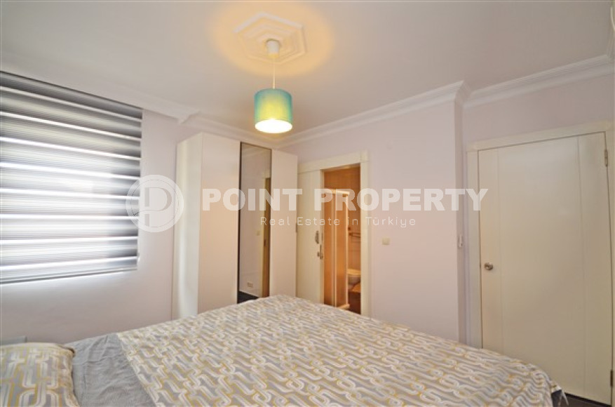 Апартаменты с двумя спальнями, 110м², в 200м от моря в элитном районе Каргыджак, Алания-id-2434-фото-22