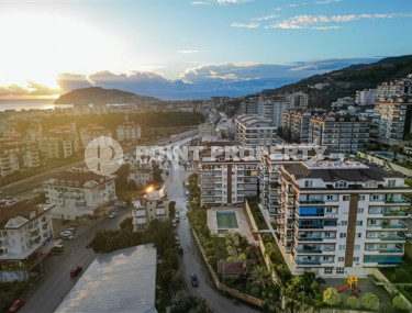 Видовой пятикомнатный пентхаус, 240м², в комфортном комплексе в Чиплаклы, Алания-id-2435-фото-5