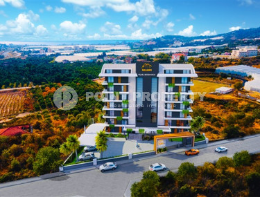 Квартиры, 50-172м², в новом комплексе с отельной инфраструктурой в районе Алании - Демирташ-id-2436-фото-3