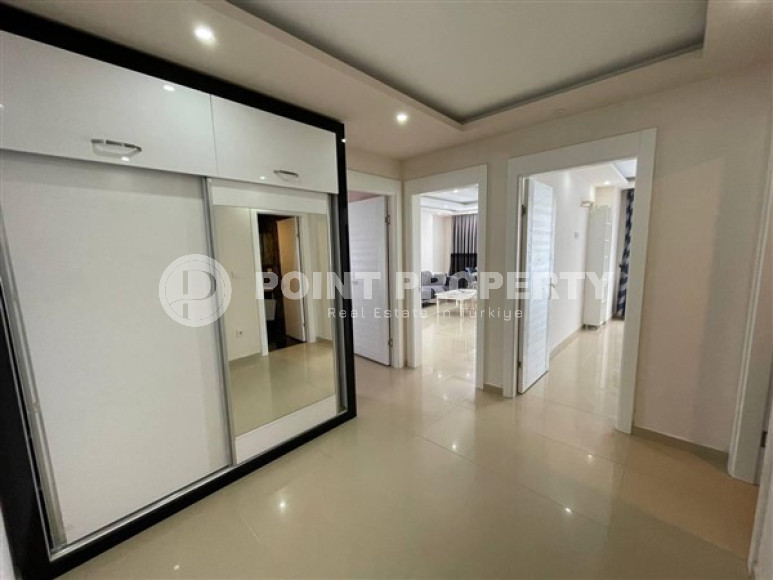 Меблированная квартира с двумя спальнями, 100м², в новом комплексе с бассейном в Махмутларе-id-2437-фото-6