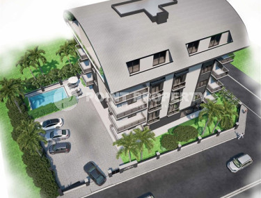 The project is under construction in Avsallar, 350 meters from the sea, good square footage and sea views-id-1209-photo-3