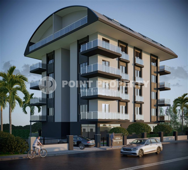 The project is under construction in Avsallar, 350 meters from the sea, good square footage and sea views-id-1209-photo-5