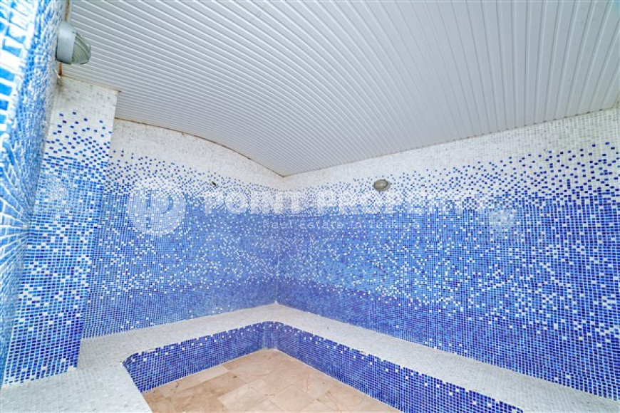 Просторный пентхаус 4+1 с личной сауной, 268 м², в 1200 м от моря в Махмутларе, Аланья-id-2439-фото-24