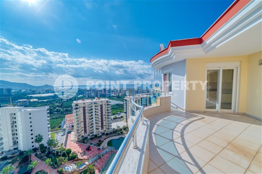 Просторный пентхаус 4+1 с личной сауной, 268 м², в 1200 м от моря в Махмутларе, Аланья-id-2439-фото-35