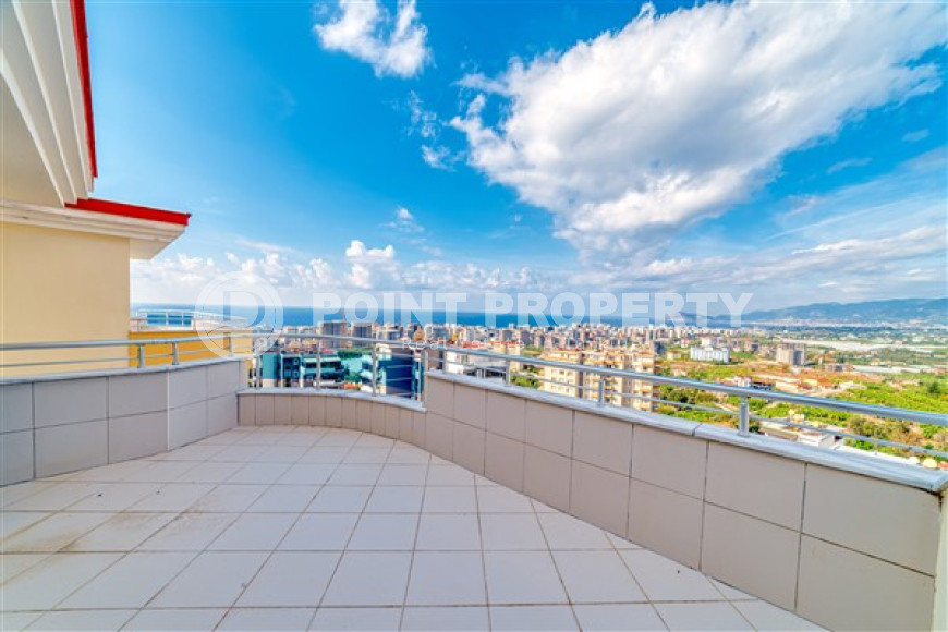 Просторный пентхаус 4+1 с личной сауной, 268 м², в 1200 м от моря в Махмутларе, Аланья-id-2439-фото-39