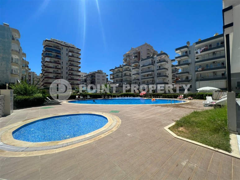 Двухуровневые апартаменты 3+1 в Махмутларе с видом на море и горы, 450 метров к морю-id-1210-фото-4