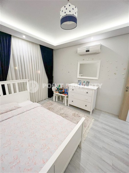 Трёхкомнатные апартаменты с отдельной кухней, 180 м², в современном комплексе с инфраструктурой в Джикджилли, Аланья-id-2440-фото-8