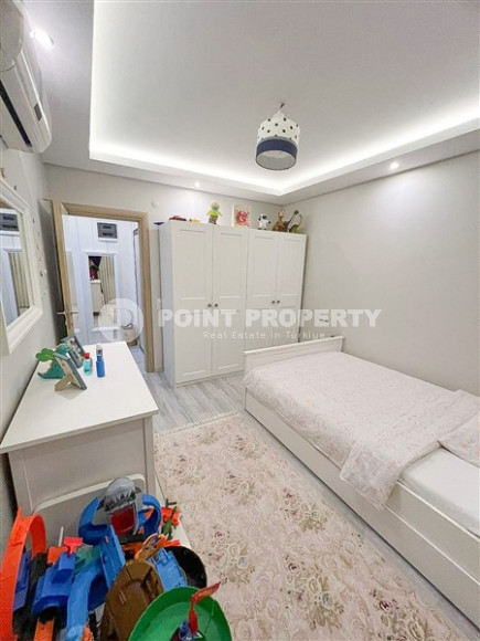 Трёхкомнатные апартаменты с отдельной кухней, 180 м², в современном комплексе с инфраструктурой в Джикджилли, Аланья-id-2440-фото-13