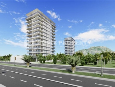 Luxury property under construction on the Mediterranean coast in Mahmutlar, Alanya, 70-105m²-id-2443-photo-3