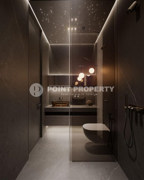 Элитная недвижимость на этапе строительства на берегу Средиземного моря в Махмутларе, Алания, 70-105м²-id-2443-фото-11