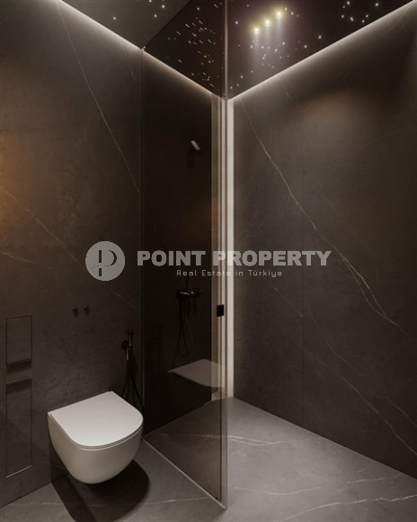 Элитная недвижимость на этапе строительства на берегу Средиземного моря в Махмутларе, Алания, 70-105м²-id-2443-фото-12