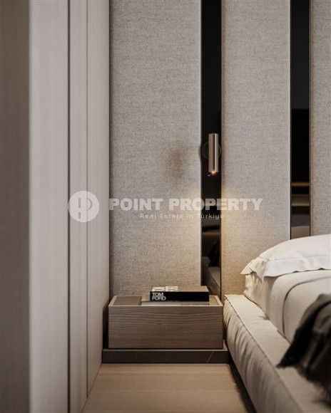 Элитная недвижимость на этапе строительства на берегу Средиземного моря в Махмутларе, Алания, 70-105м²-id-2443-фото-13