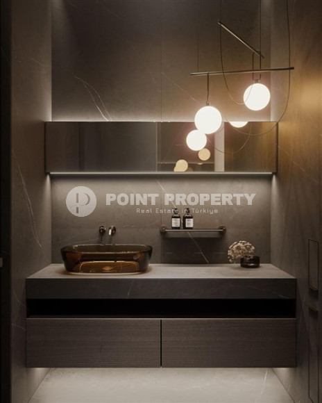 Элитная недвижимость на этапе строительства на берегу Средиземного моря в Махмутларе, Алания, 70-105м²-id-2443-фото-14