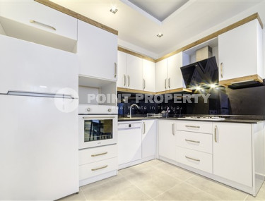 Элегантная двухкомнатная квартира, 65м² в комплексе с отельной инфраструктурой в Махмутларе, Алания-id-2444-фото-5