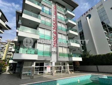 Ready to move in, one bedroom apartment, 60m², 150m from the sea in Alanya - Oba-id-2446-photo-1