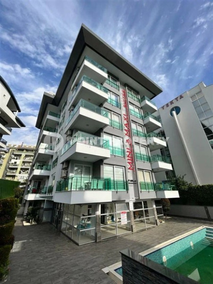 Ready to move in, one bedroom apartment, 60m², 150m from the sea in Alanya - Oba-id-2446-photo-10