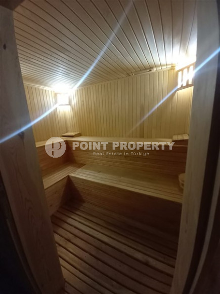 Ready to move in, one bedroom apartment, 60m², 150m from the sea in Alanya - Oba-id-2446-photo-17