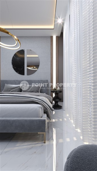 Квартиры 1+1 и 2+1, 42-78м², в комплексе на этапе строительства в Махмутларе, Алания, в 400м от моря-id-2447-фото-11