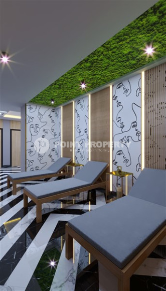 Квартиры 1+1 и 2+1, 42-78м², в комплексе на этапе строительства в Махмутларе, Алания, в 400м от моря-id-2447-фото-21