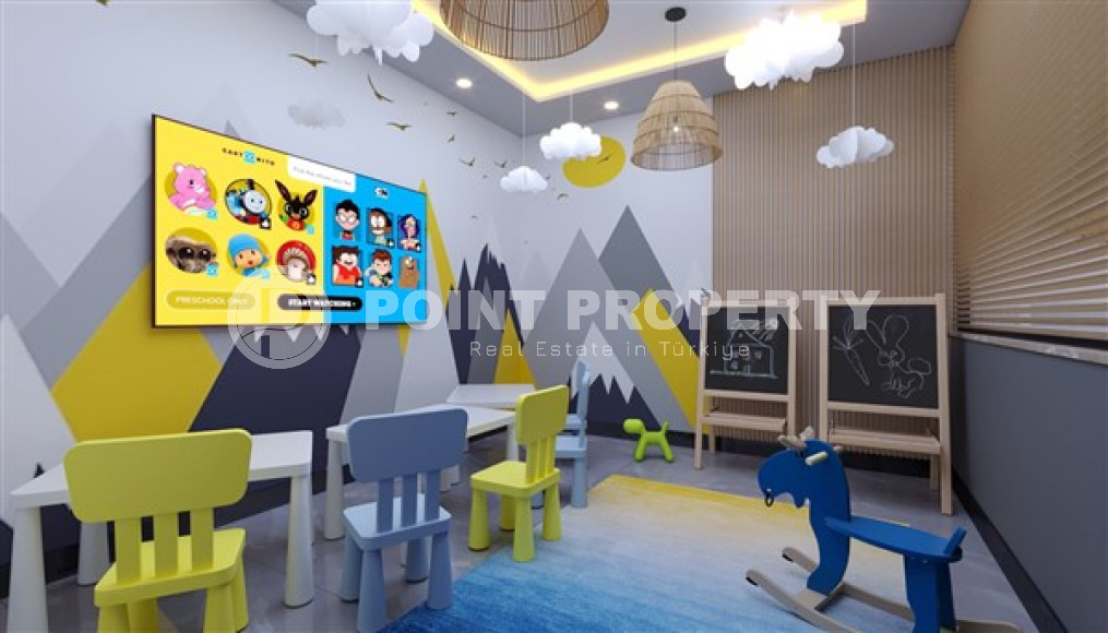 Квартиры 1+1 и 2+1, 42-78м², в комплексе на этапе строительства в Махмутларе, Алания, в 400м от моря-id-2447-фото-22