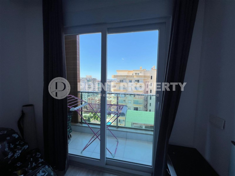 Двухуровневые апартаменты 3+1 в Махмутларе с видом на море и горы, 450 метров к морю-id-1210-фото-26