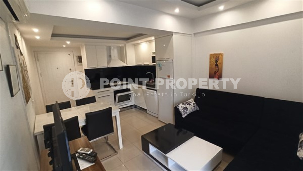 Уютная квартира с одной спальней, 70м², в комплексе с бассейном в 200м от пляжа Клеопатры-id-2451-фото-2