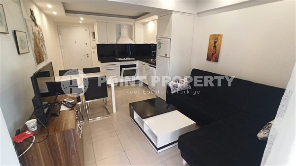 Уютная квартира с одной спальней, 70м², в комплексе с бассейном в 200м от пляжа Клеопатры-id-2451-фото-6