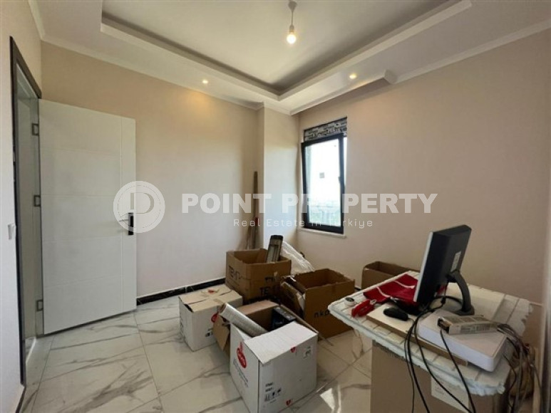 Садовый дуплекс с тремя спальнями, 170м², в новой резиденции в горном районе Чиплаклы, Алания-id-2452-фото-16