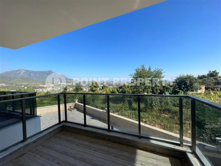 Садовый дуплекс с тремя спальнями, 170м², в новой резиденции в горном районе Чиплаклы, Алания-id-2452-фото-18