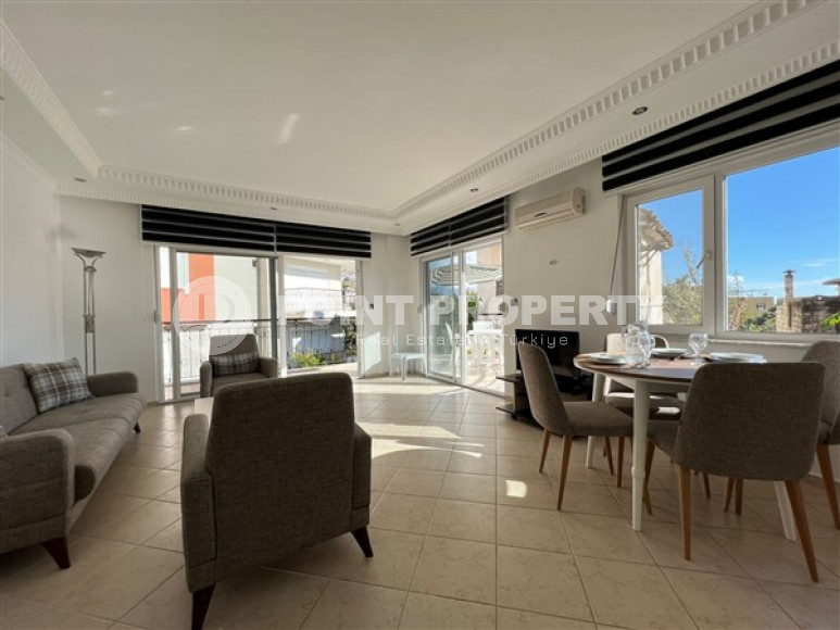 Three-room apartment, 110 m², overlooking the Taurus Mountains in the center of Alanya, Sugözü district-id-2454-photo-2