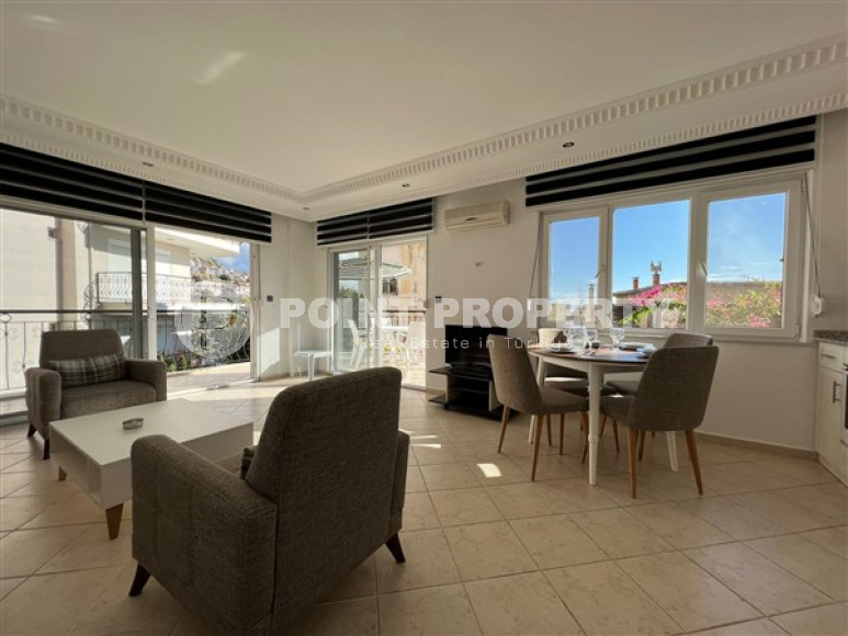 Three-room apartment, 110 m², overlooking the Taurus Mountains in the center of Alanya, Sugözü district-id-2454-photo-4
