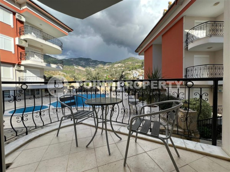 Three-room apartment, 110 m², overlooking the Taurus Mountains in the center of Alanya, Sugözü district-id-2454-photo-15