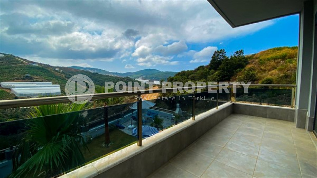 Частная меблированная вилла 4+1, 230м². с панорамными видами в районе Алании – Каргыджак-id-2455-фото-2