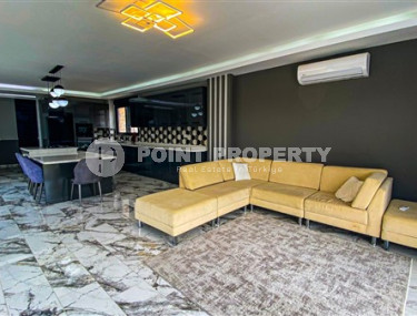 Частная меблированная вилла 4+1, 230м². с панорамными видами в районе Алании – Каргыджак-id-2455-фото-5