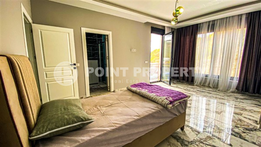 Частная меблированная вилла 4+1, 230м². с панорамными видами в районе Алании – Каргыджак-id-2455-фото-14