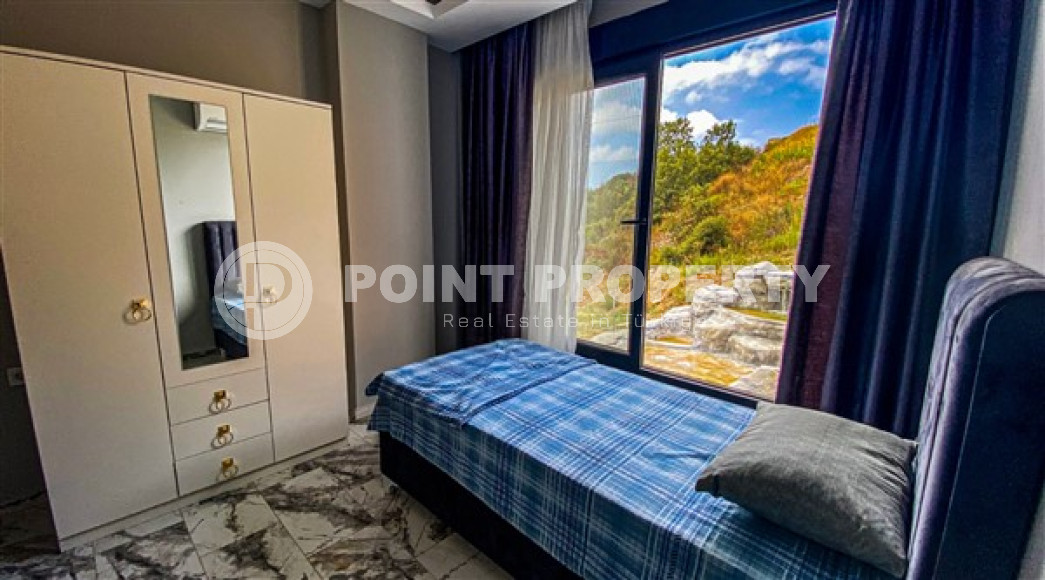 Частная меблированная вилла 4+1, 230м². с панорамными видами в районе Алании – Каргыджак-id-2455-фото-17