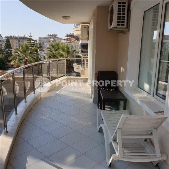 Two bedroom apartment, 125 m², in a complex with infrastructure and 550 m from the sea in Oba, Alanya-id-2458-photo-13