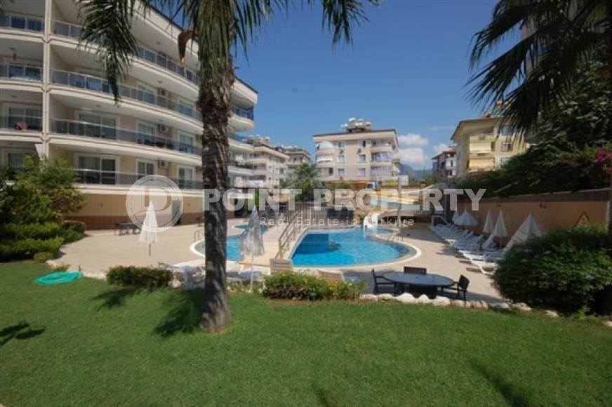 Two bedroom apartment, 125 m², in a complex with infrastructure and 550 m from the sea in Oba, Alanya-id-2458-photo-16